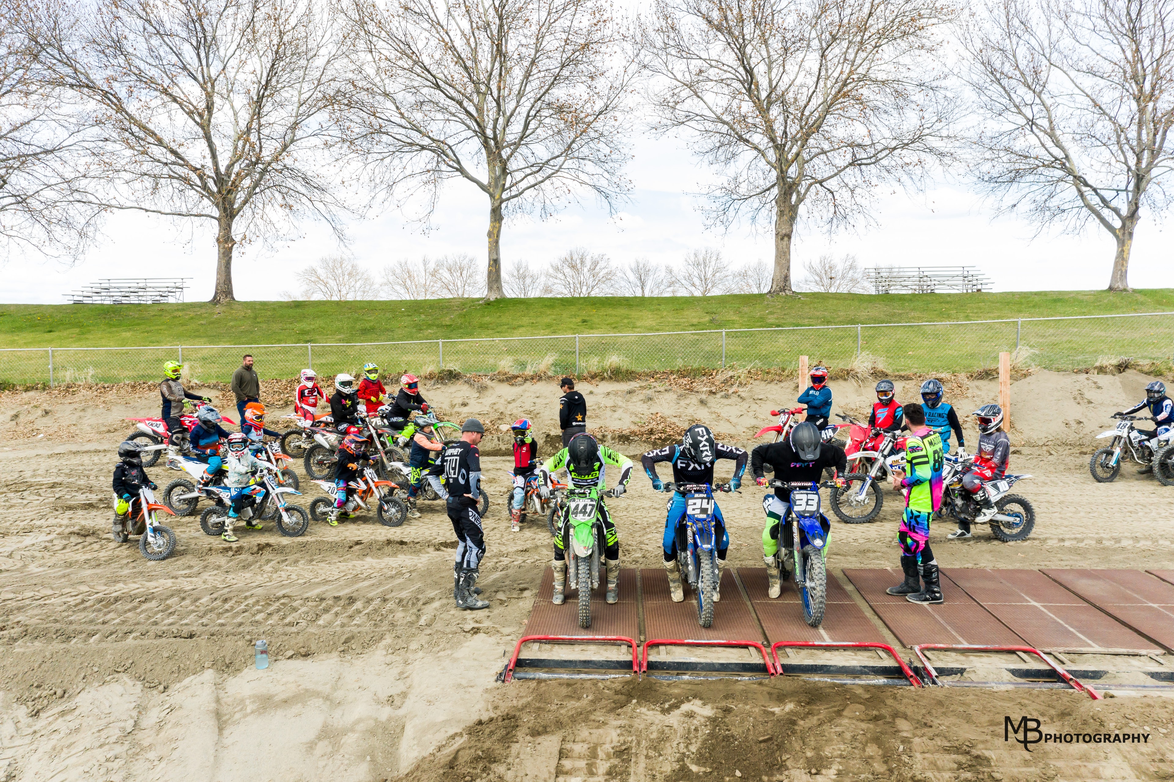 Motocross racing at HRMC