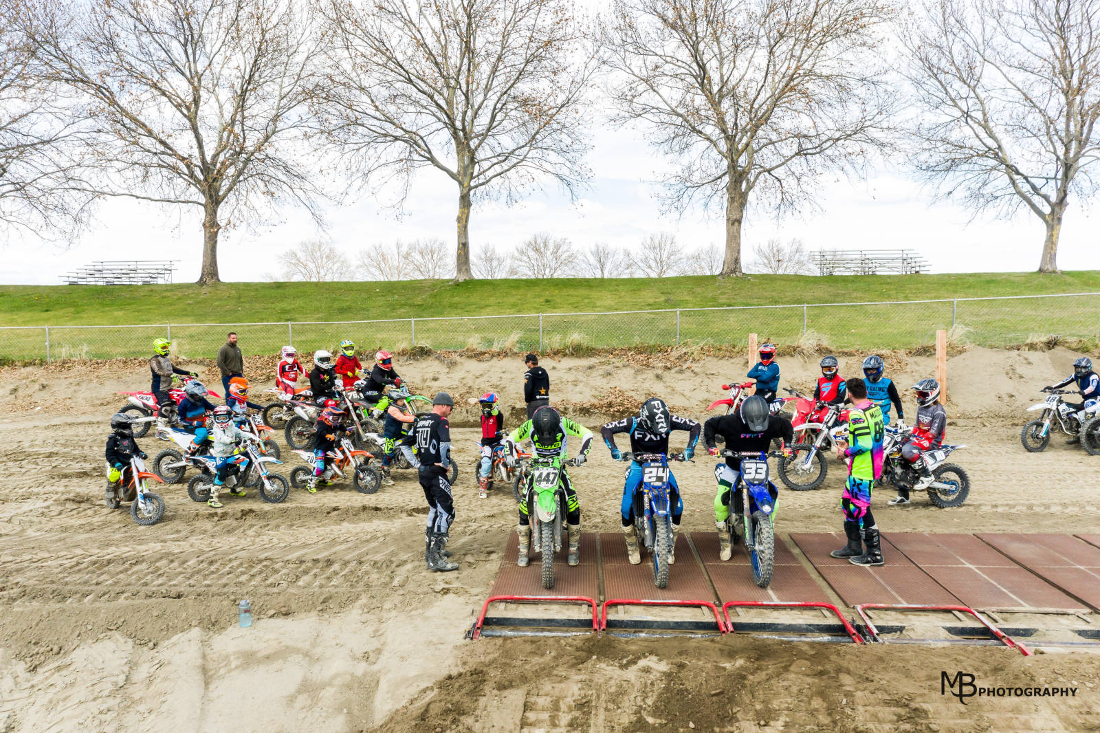 Motocross racing at HRMC